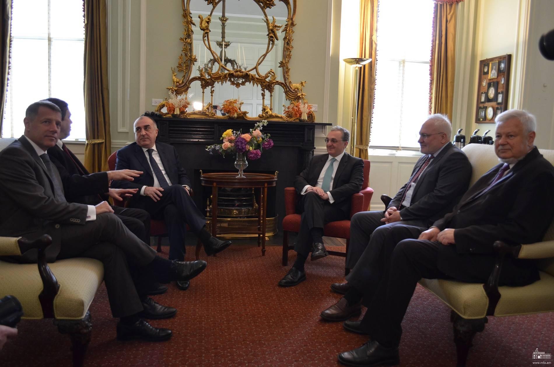 Armenian and Azerbaijani Foreign Ministers Meet in Washington D.C.