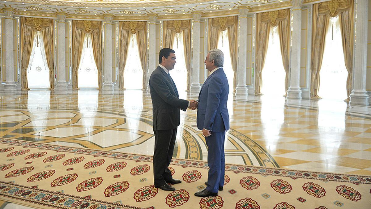 Սերժ Սարգսյանը Թուրքմենստանում ներկա կլինի Ասիական խաղերի բացմանը