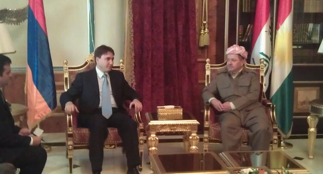 Իրաքյան Քուրդիստանը շահագրգռված է Հայաստանի հետ լայն համագործակցությամբ. Քուրդիստանի նախագահ