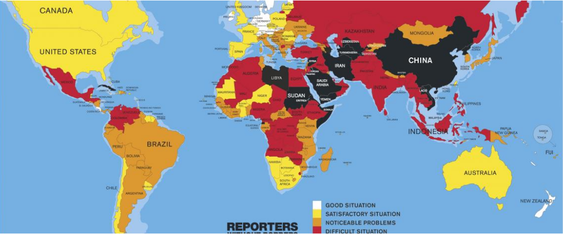 2016 World Press Freedom Index: Armenia Hikes Four Points