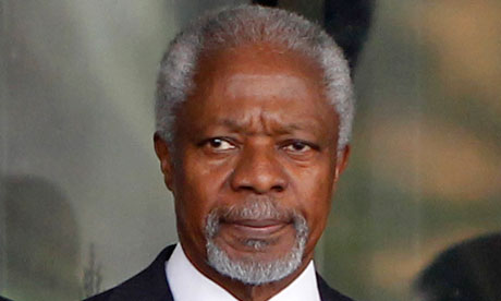 Annan Steps Down As Peace Envoy To Syria