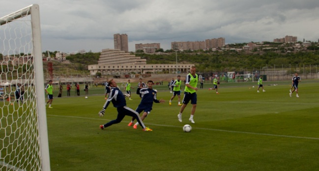 Հայաստանի հավաքականի մեկնարկային կազմը Ղազախստանի հետ ընկերական խաղում