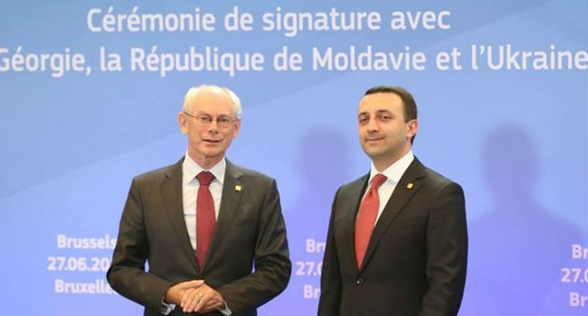 Georgia Signs EU Association Agreement in Brussels