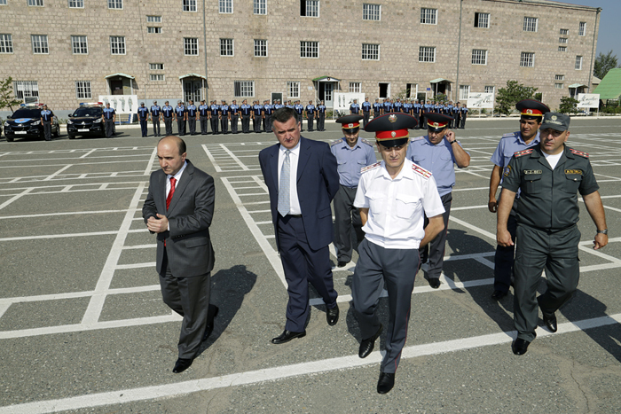 Վրաստանի պարեկային ոստիկանության դեպարտամենտի պատվիրակությունը՝ Հայաստանում