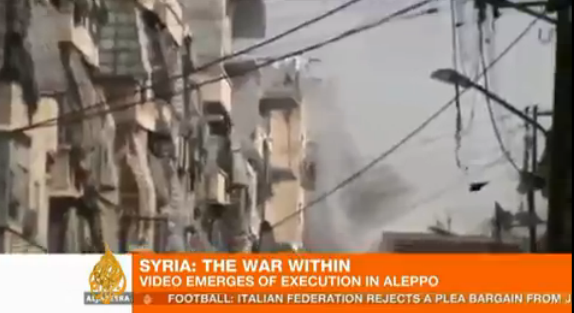 Loyalists ‘executed’ in Syria’s Aleppo