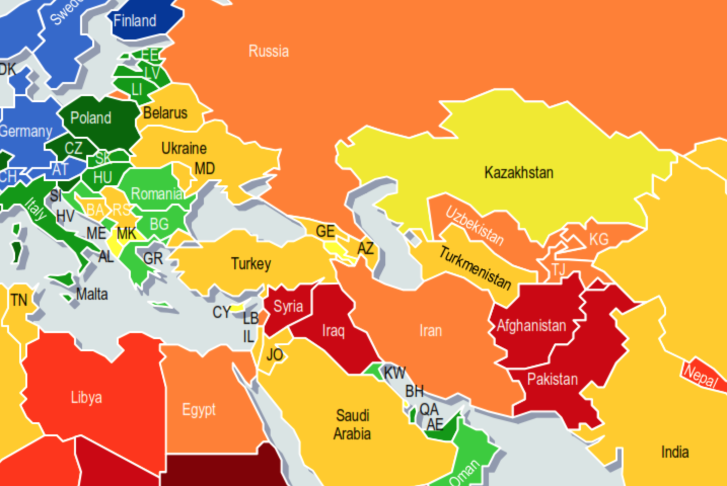 Fragile States Index: Armenia More Stable Than All of its Neighbors