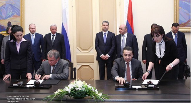Հայաստանում նավթամթերքների լուրջ ներուժ է առկա. «Ռոսնեֆտ»-ի նախագահ