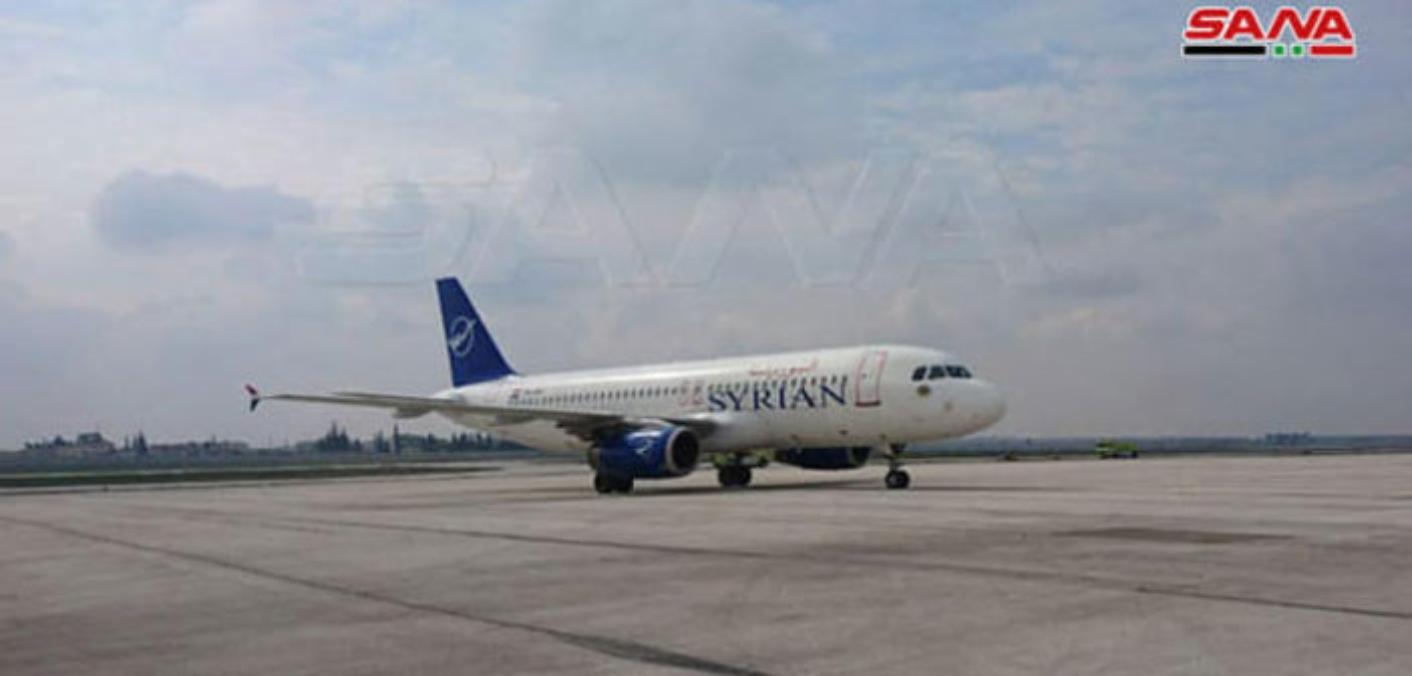 Հալեպի օդանավակայանը ութ տարի անց ընդունել է առաջին ինքնաթիռը