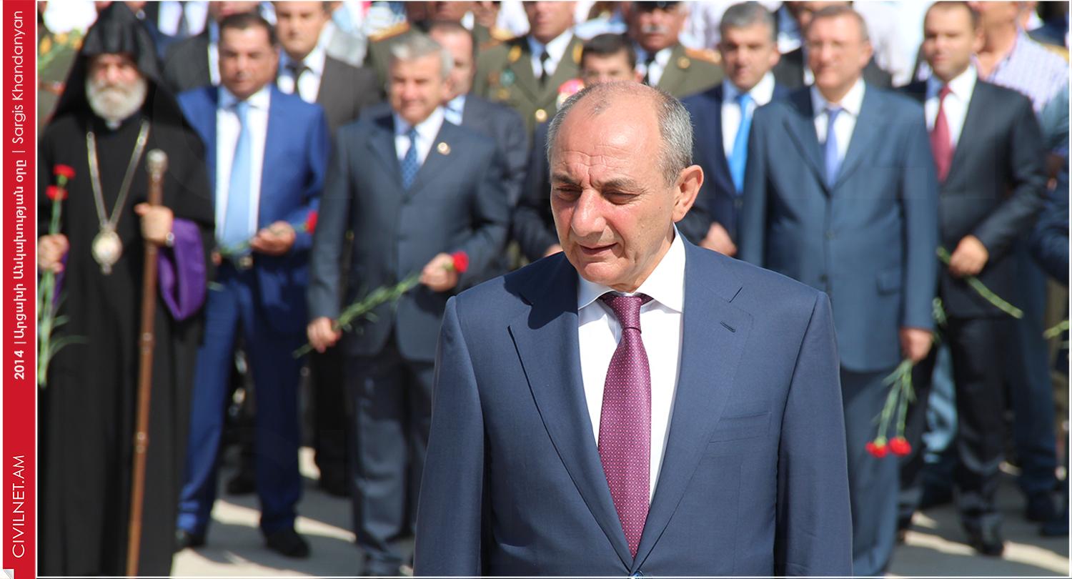 Bako Sahakyan Gets Three More Years as Nagorno Karabakh President