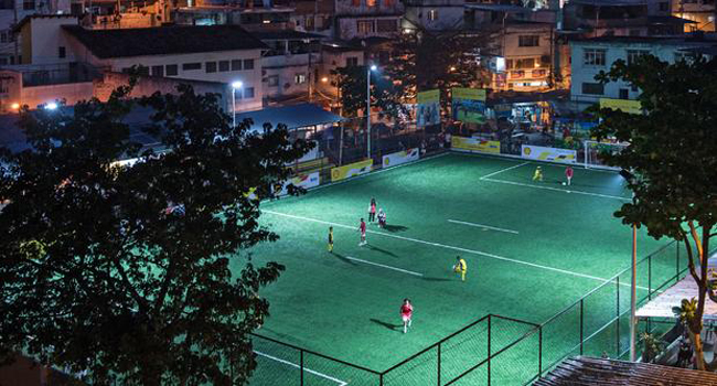 Բրազիլիայում մարզադաշտը լուսավորվում է ֆուտբոլիստների էներգիայի շնորհիվ