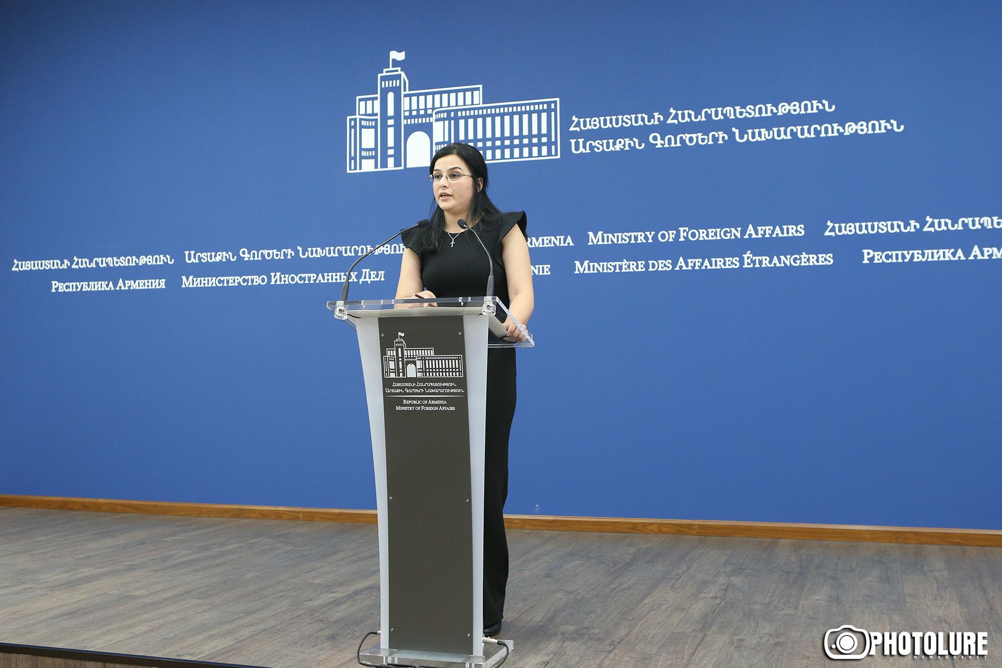 Հայաստանի ԱԳՆ խոսնակն արձագանքել է Լավրովի հայտարարությանը