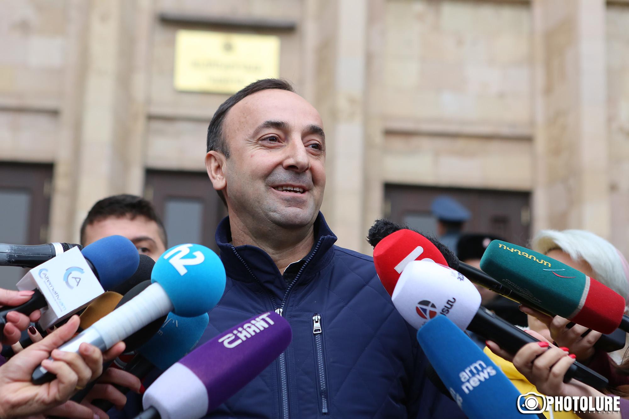 Hrayr Tovmasyan, Head of Armenian Constitutional Court Charged with Abuse of Power