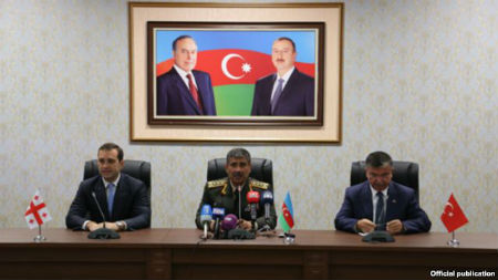 Defence Ministers of Azerbaijan, Turkey, and Georgia meet in Nakhichevan