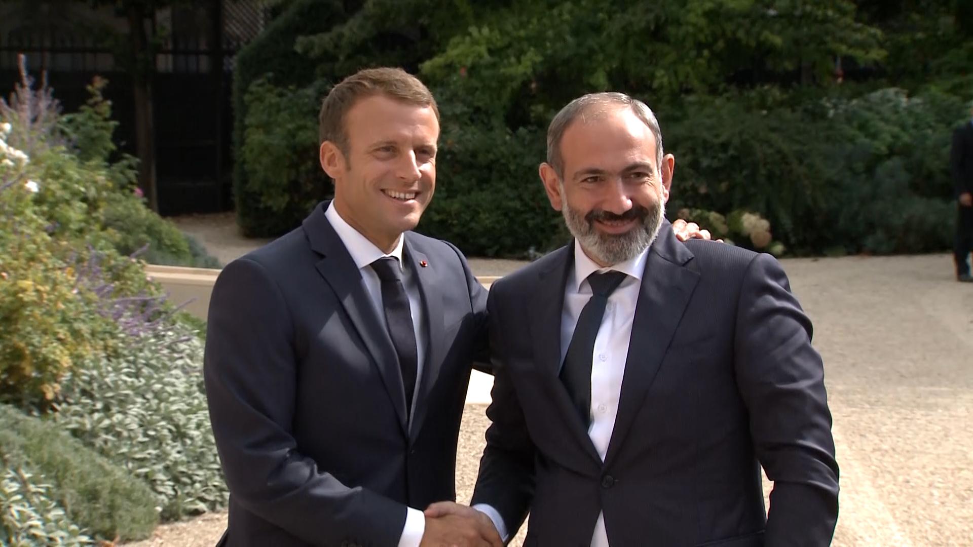 Visite du Premier ministre Nikol Pachinian en France