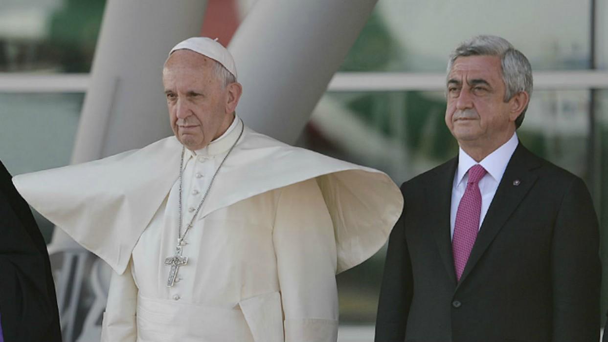 Հռոմի Պապը շնորհավորել է Հայաստանի Անկախության տոնը