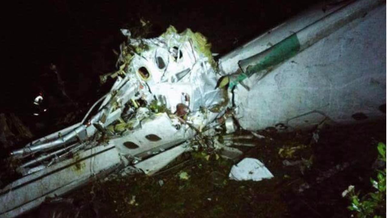 Կոլումբիայում բրազիլացի ֆուտբոլիստներ տեղափոխող օդանավ է կործանվել, զոհվել է 75 մարդ