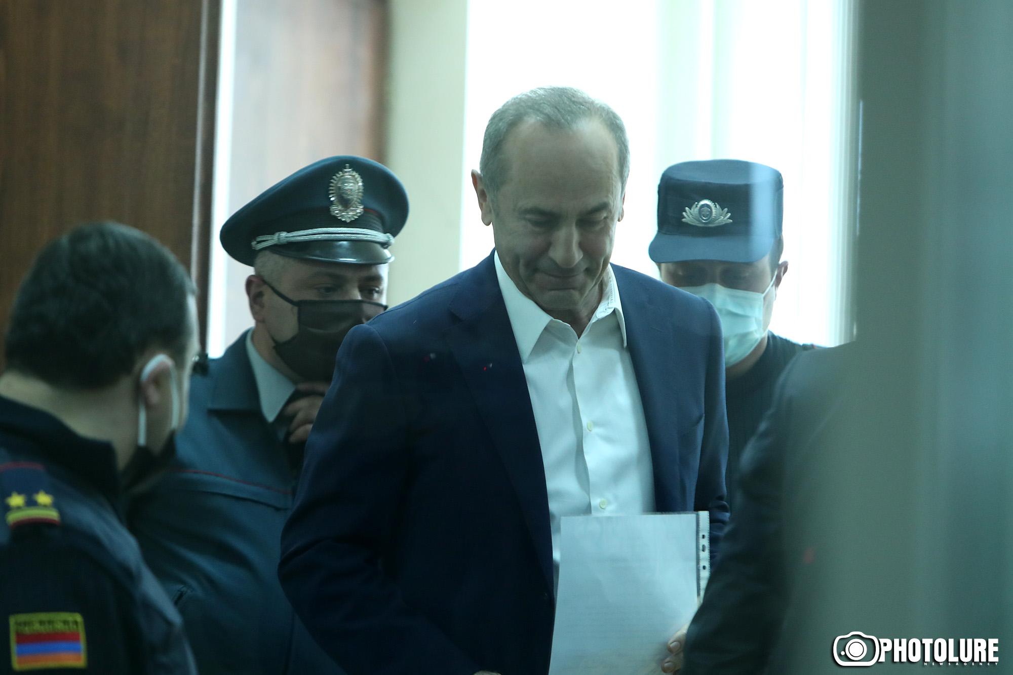 Former President Robert Kocharyan Released on Bail