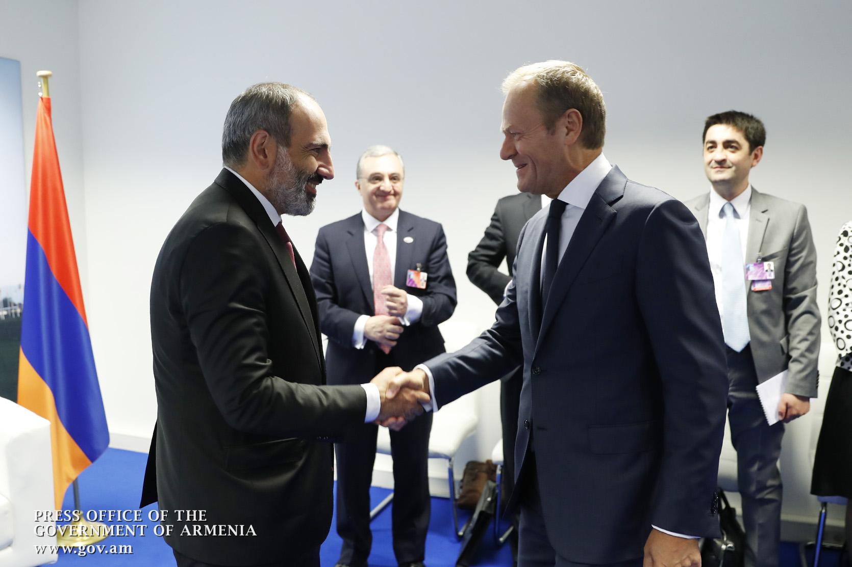 Եվրոպական խորհրդի նախագահ Դոնալդ Տուսկը Հայաստանում է