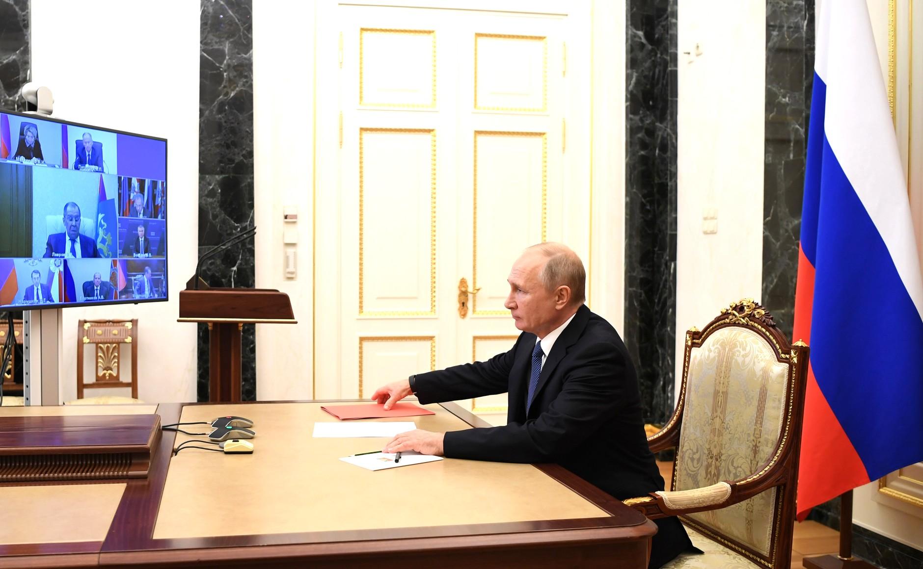Պուտինը ՌԴ Անվտանգության խորհրդում քննարկել է Ղարաբաղի հարցը