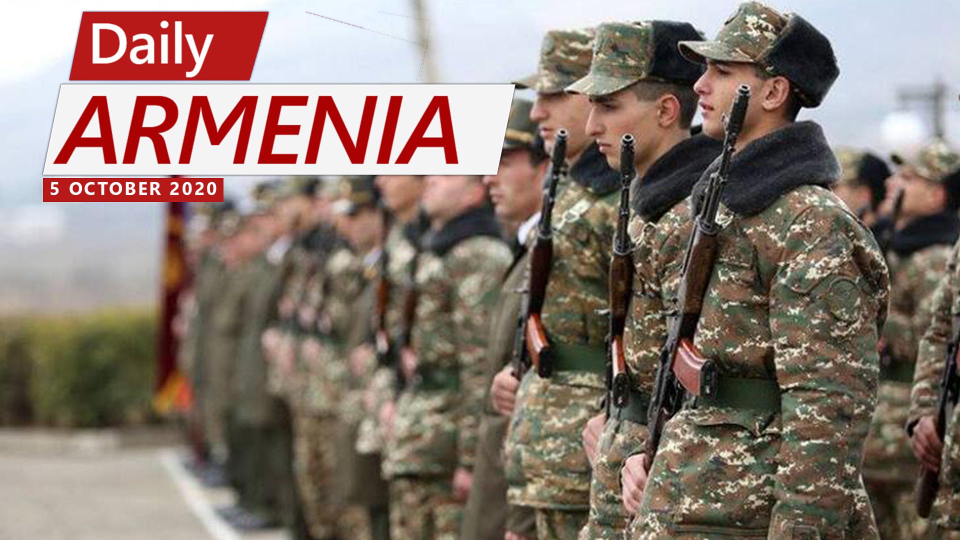 Nagorno-Karabakh: Ninth Day of the War, Pashinyan Calls the Newly Demobilized to Draft