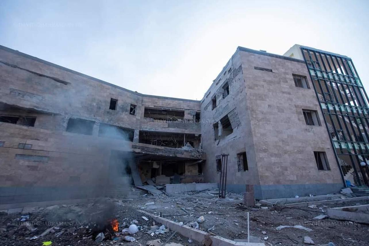 Azerbaijan targets maternity hospital in Stepanakert, Karabakh