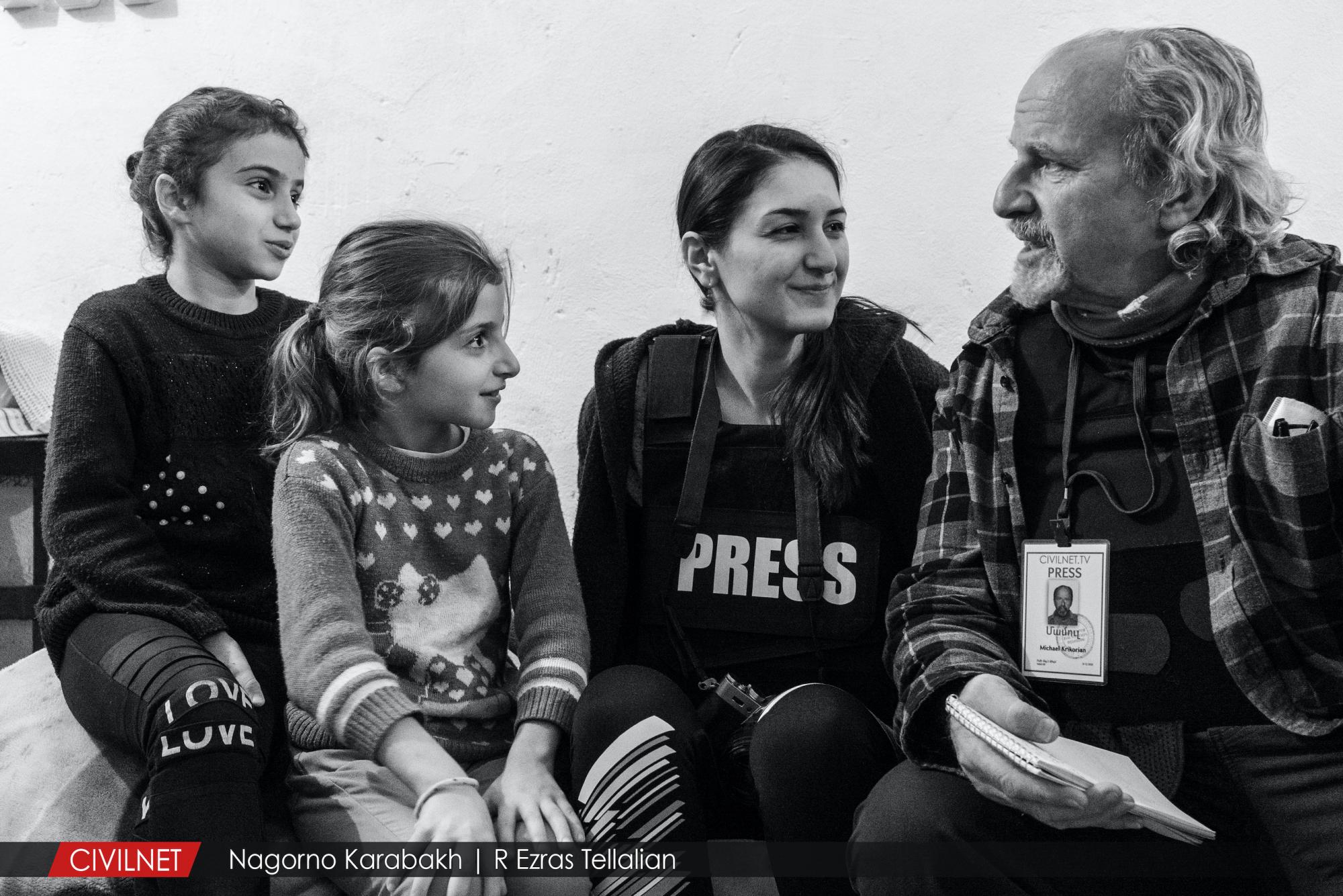 In Bomb Shelters, Karabakh Families Await War's End