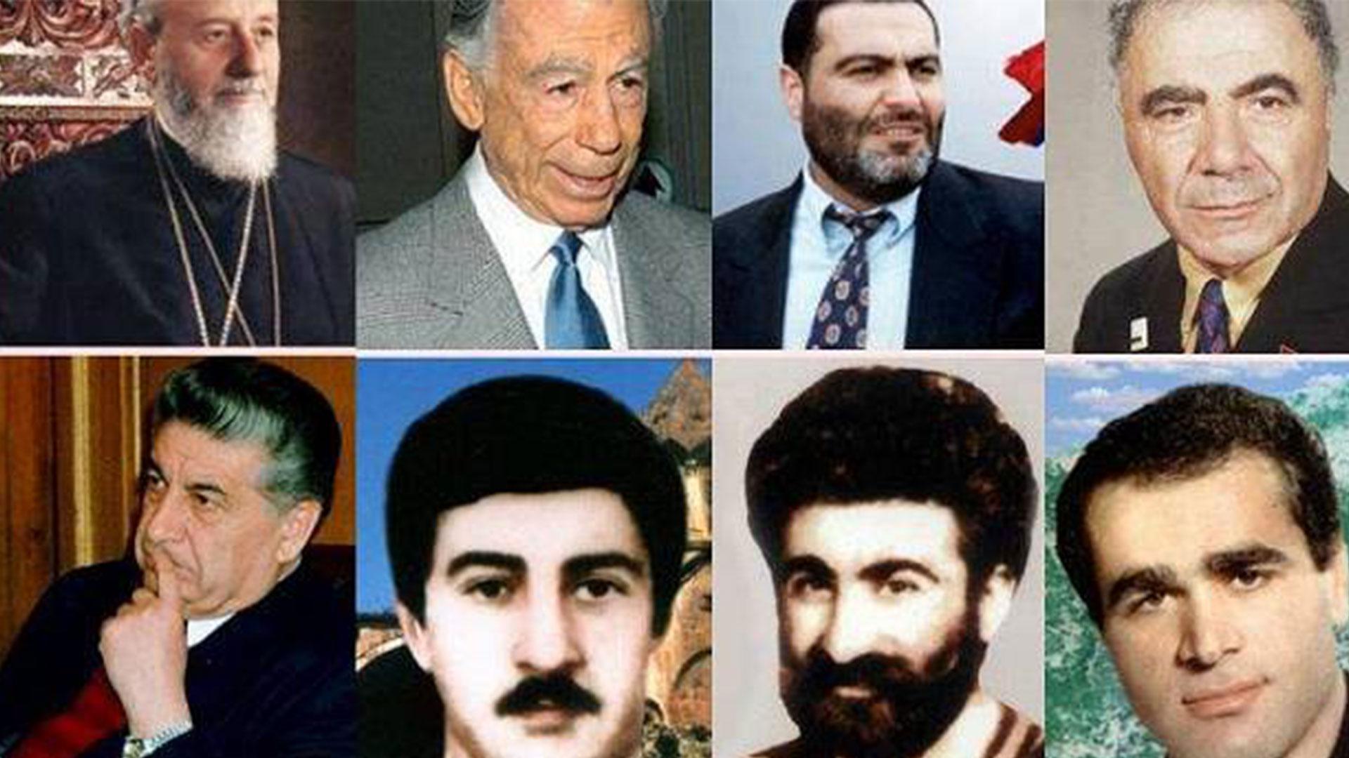 Հայաստանի 19 Ազգային հերոսները