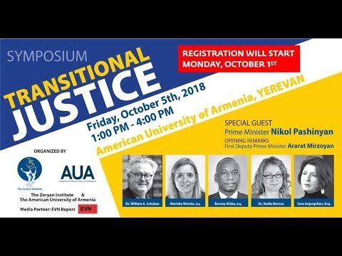 LIVE. International Symposium on Transitional Justice