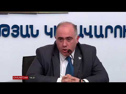 LIVE. Երեւանի քաղաքապետի տեղակալ Սերգեյ Հարությունյանի ասուլիսը