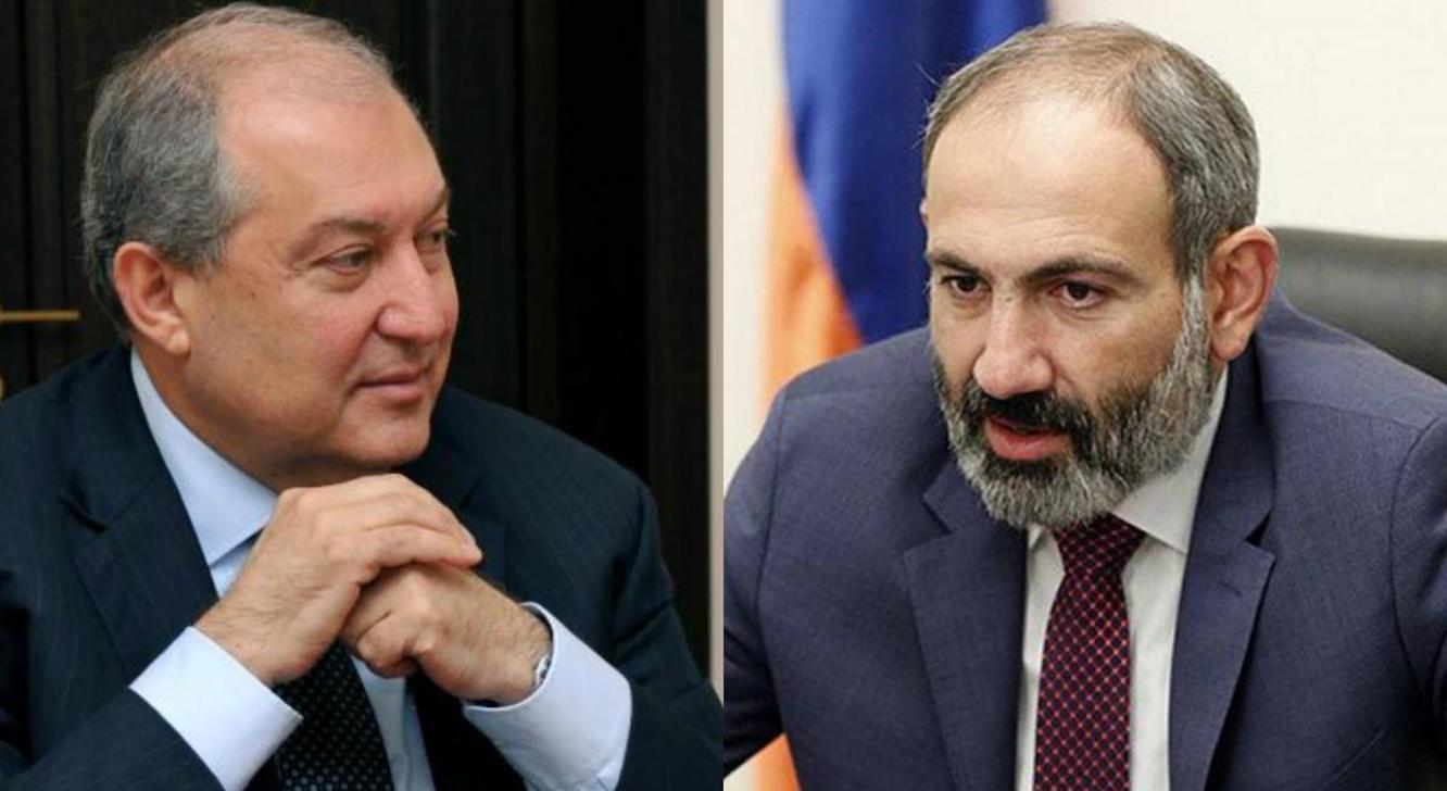 “The government that led to this must go,” Armenia’s President says in Moscow