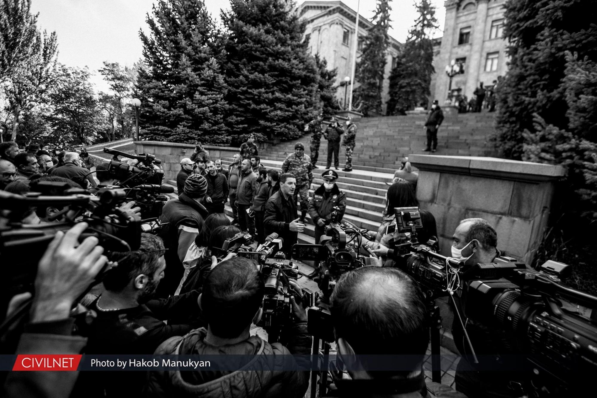 Armenia’s opposition says it will announce candidates for country’s leadership