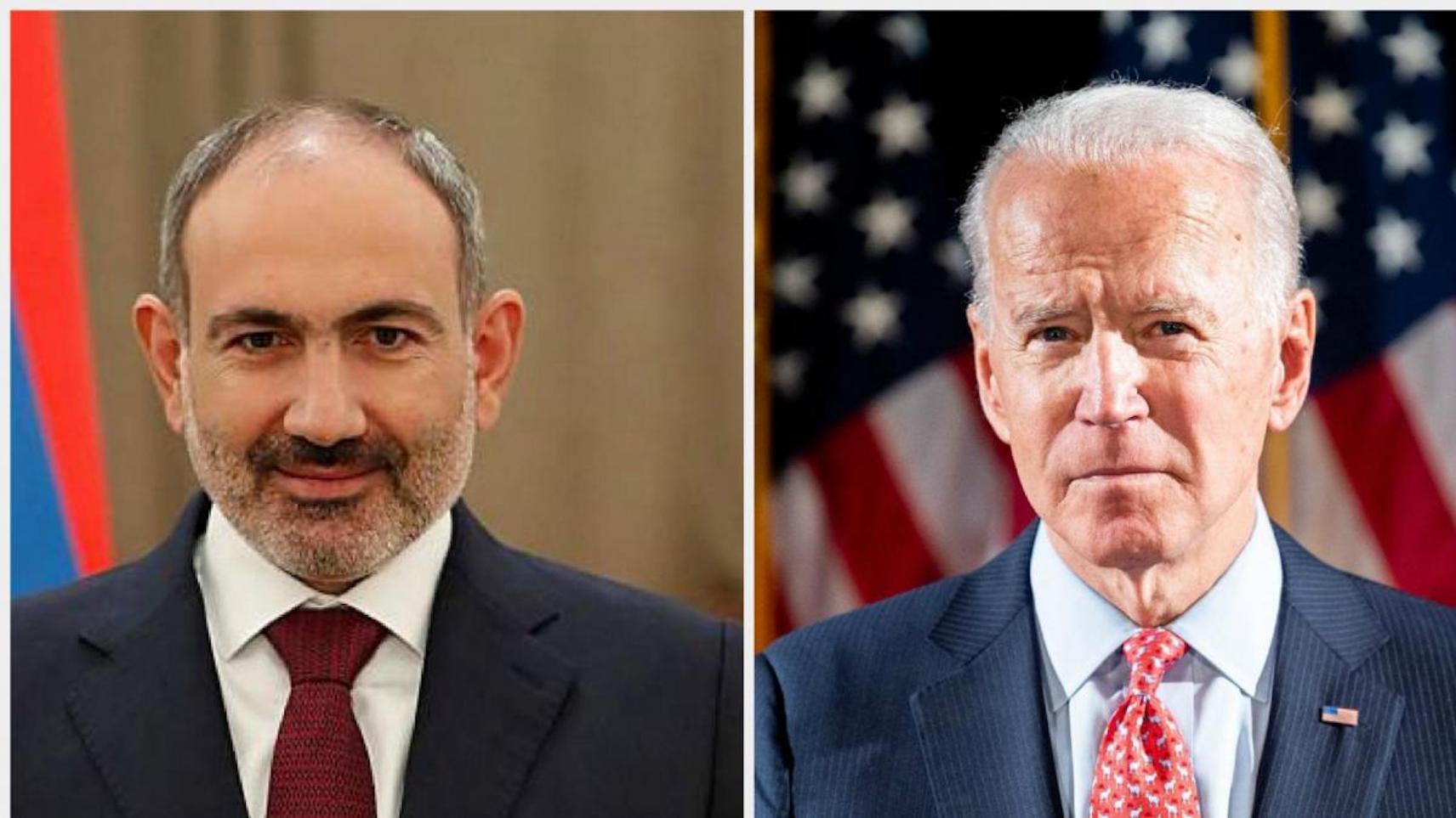 Armenian Prime Minister Congratulates U.S. President-Elect Joe Biden