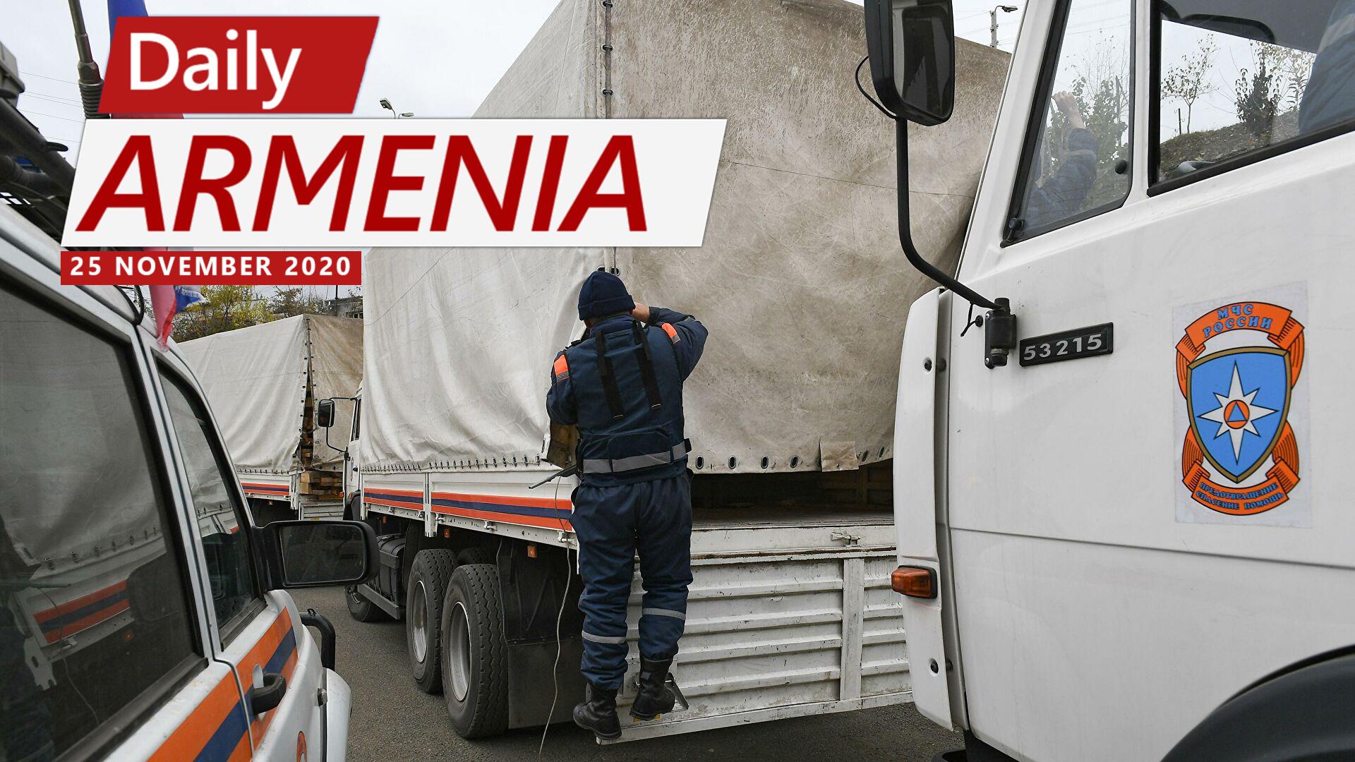 Russia Sends 300 Tons of Aid to Karabakh