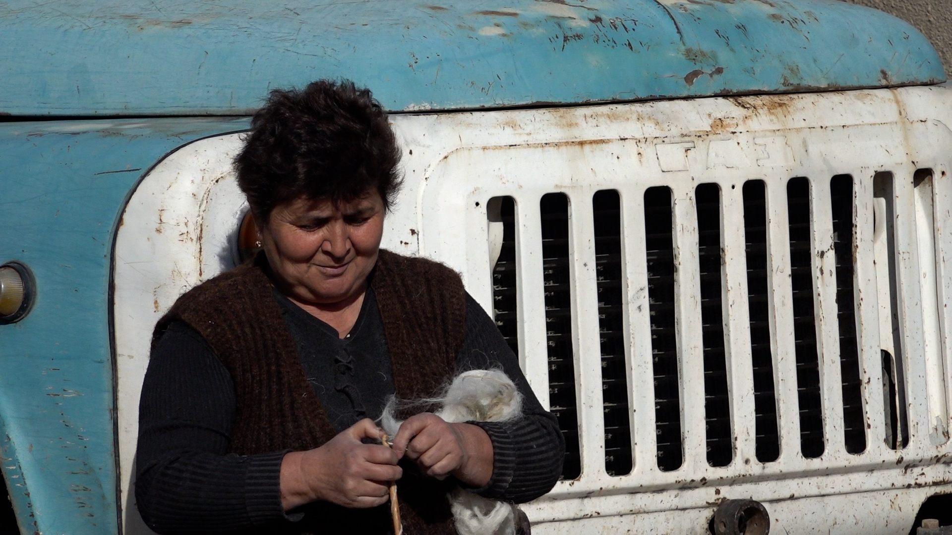 Armenians and Azerbaijanis on the Same Road in Kornidzor, Syunik