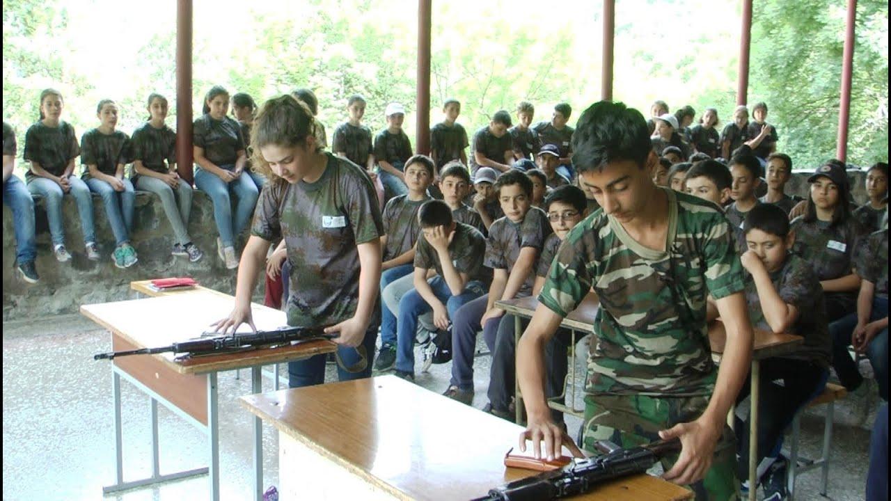 Ներկայացվել է 11-րդ դասարանի աշակերտների ռազմամարզական ճամբարի կարգը