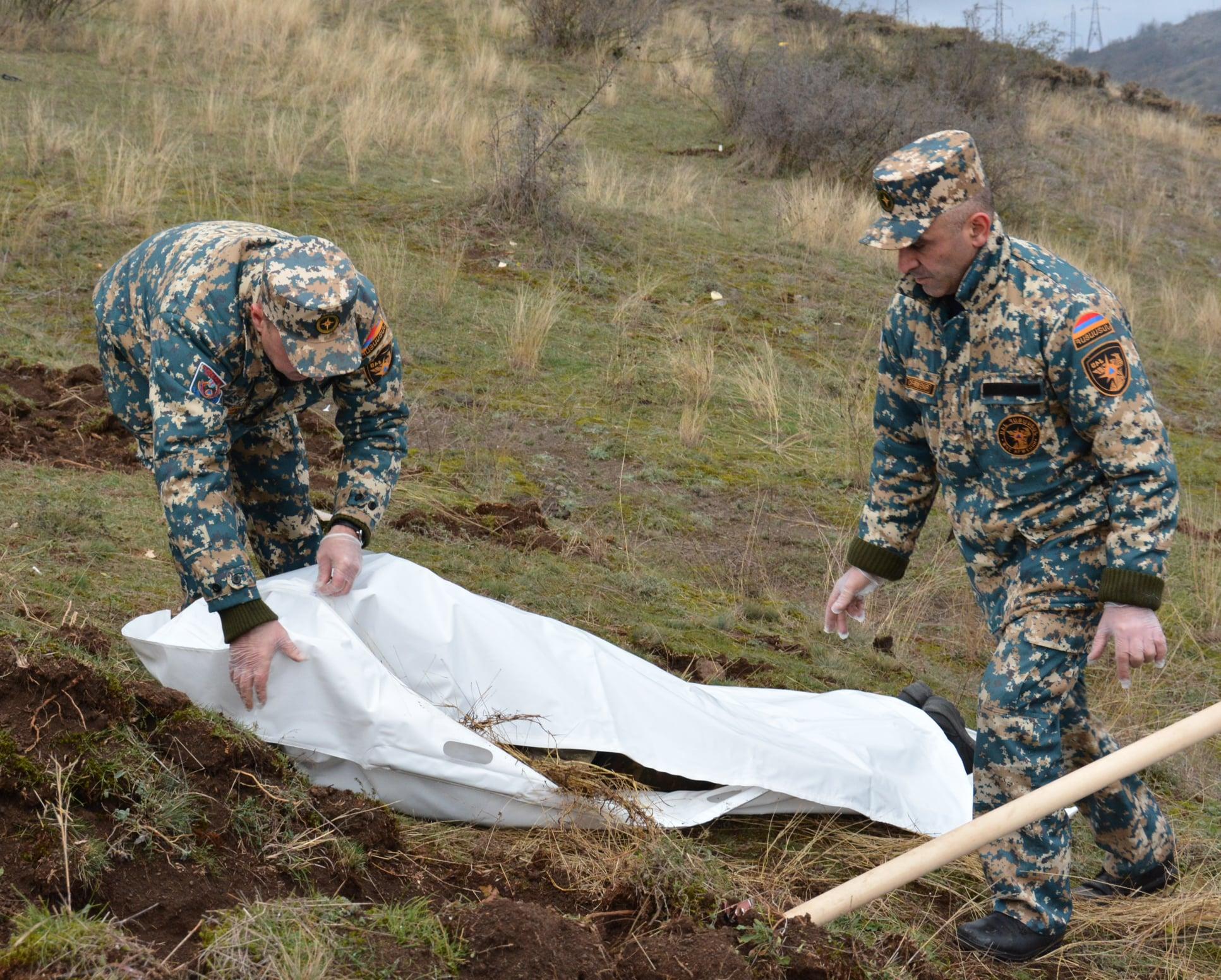 Զանգելանից դուրս է բերվել 14 զինծառայողի մարմին, առ այսօր հայտնաբերվել է 1 211 աճյուն