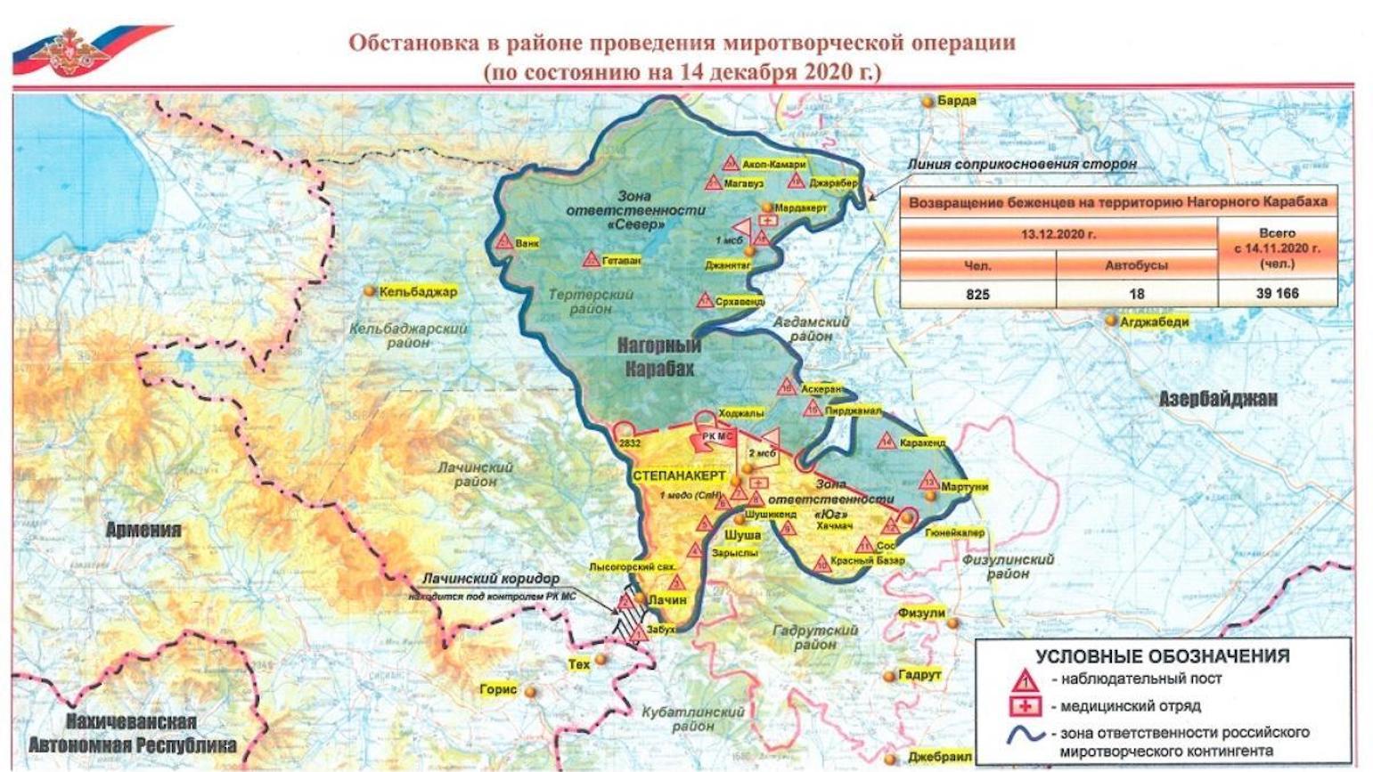 Russian Peacekeepers Enter the Tense Southern Region of Karabakh
