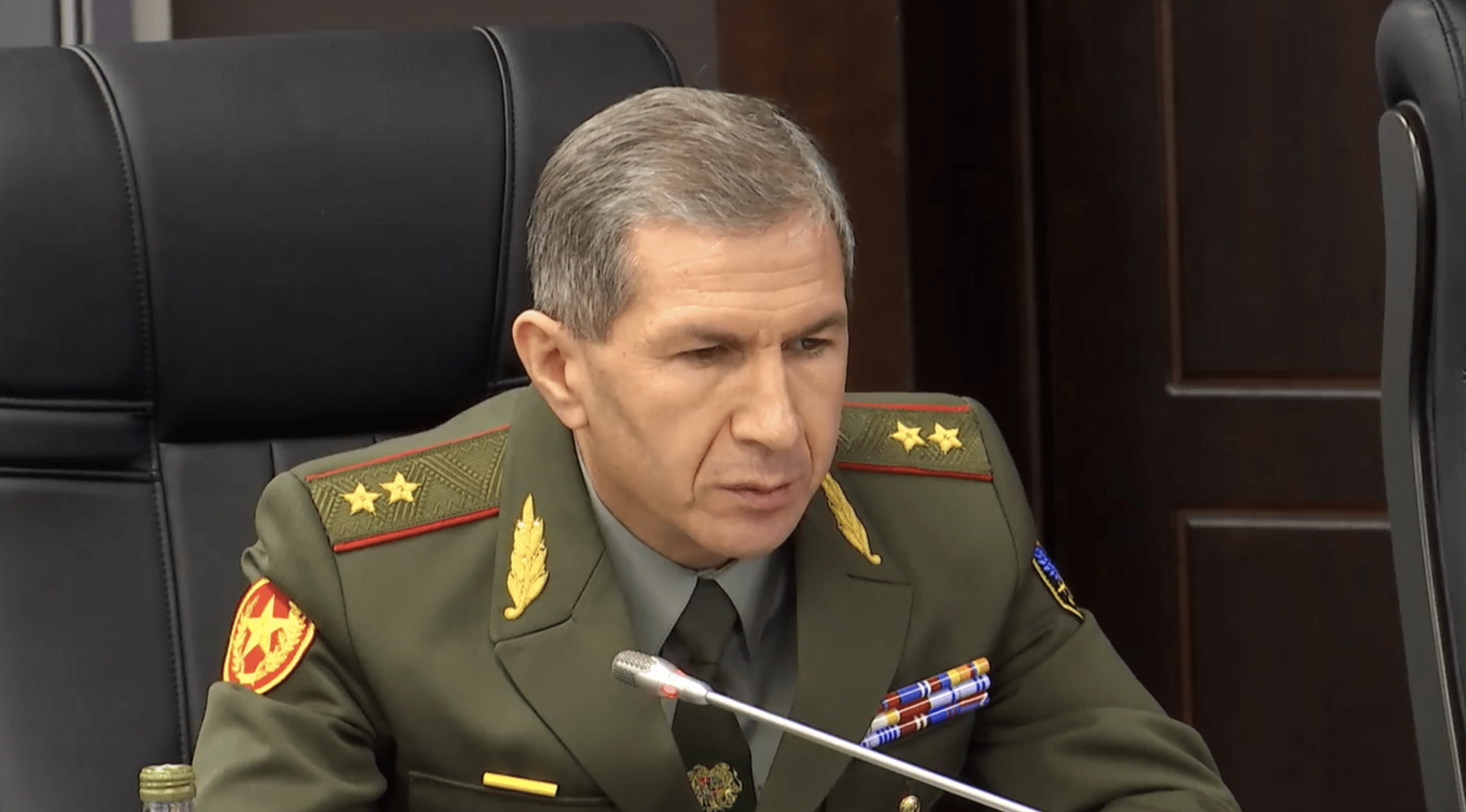 Chief of General Staff of the Armenian Armed Forces Formally Dismissed