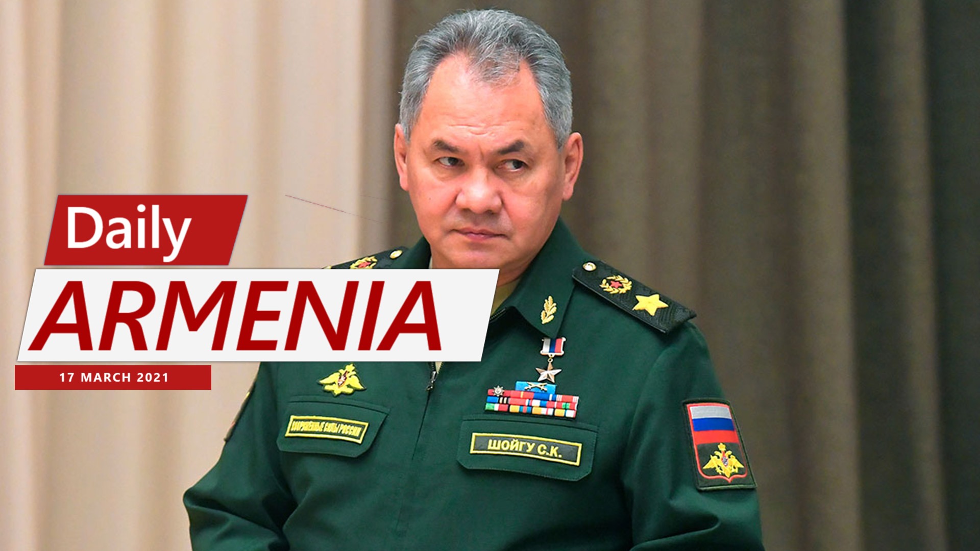 Russia’s Defense Minister calls for direct talks between Armenia and Azerbaijan