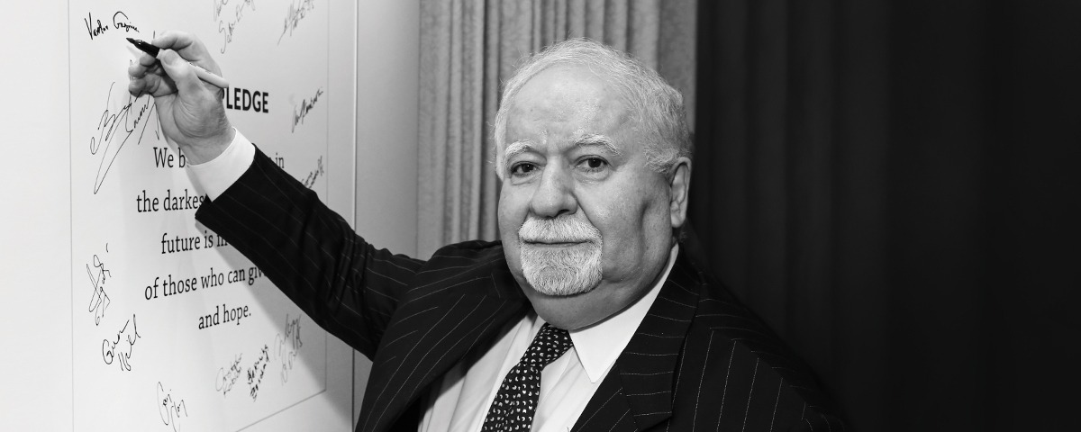 Co-founder of ‘Aurora’ Vartan Gregorian died aged 87