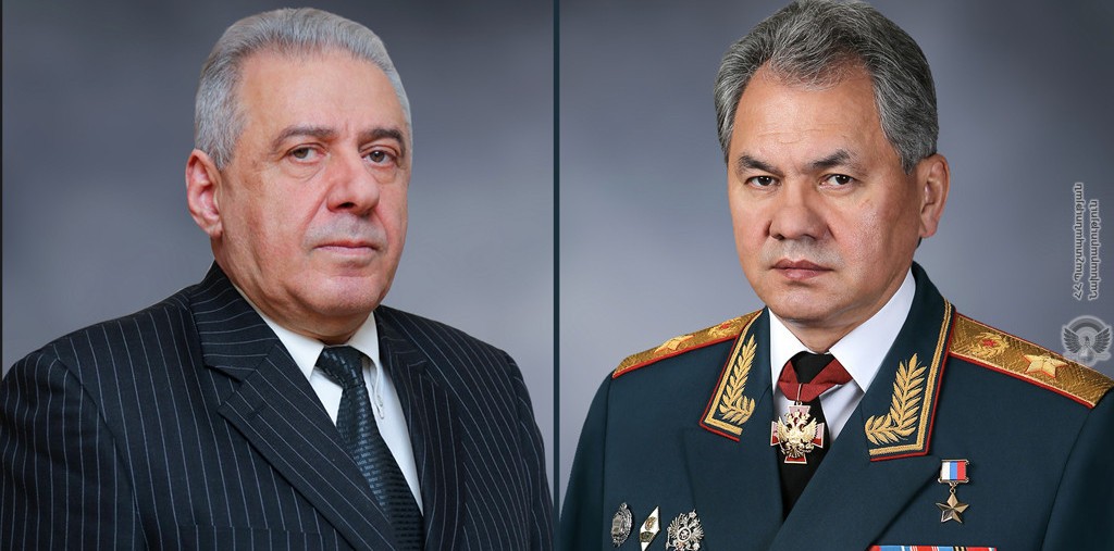 Հայաստանի և Ռուսաստանի պաշտպանության նախարարները հանդիպել են