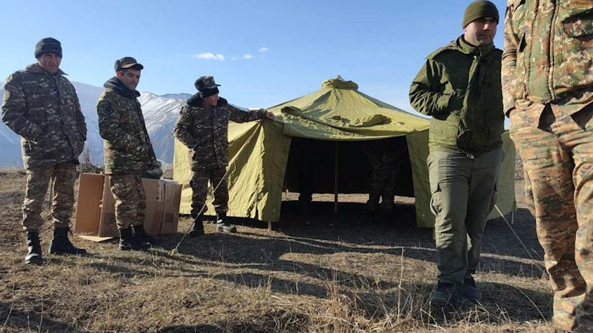 Tents for Armenian Heroes – On a Mission to the Frontlines