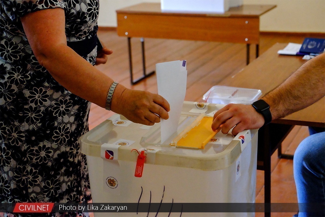 Ընտրություններին մասնակցել է 1 281 174 քաղաքացի կամ ընտրողների 49,4 %-ը