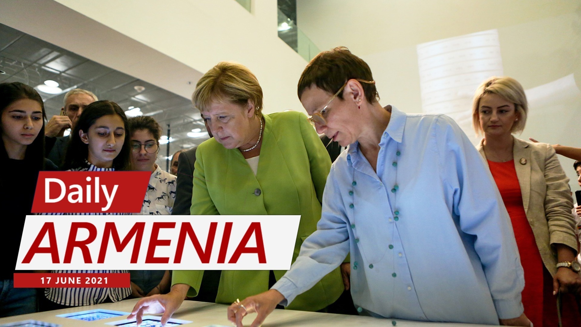 Angela Merkel Virtually Visits TUMO in Berlin