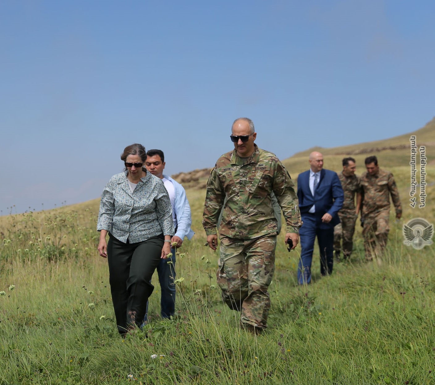 Հայաստանում ԱՄՆ դեսպանն այցելել է Գեղարքունիքի սահմանային հատված