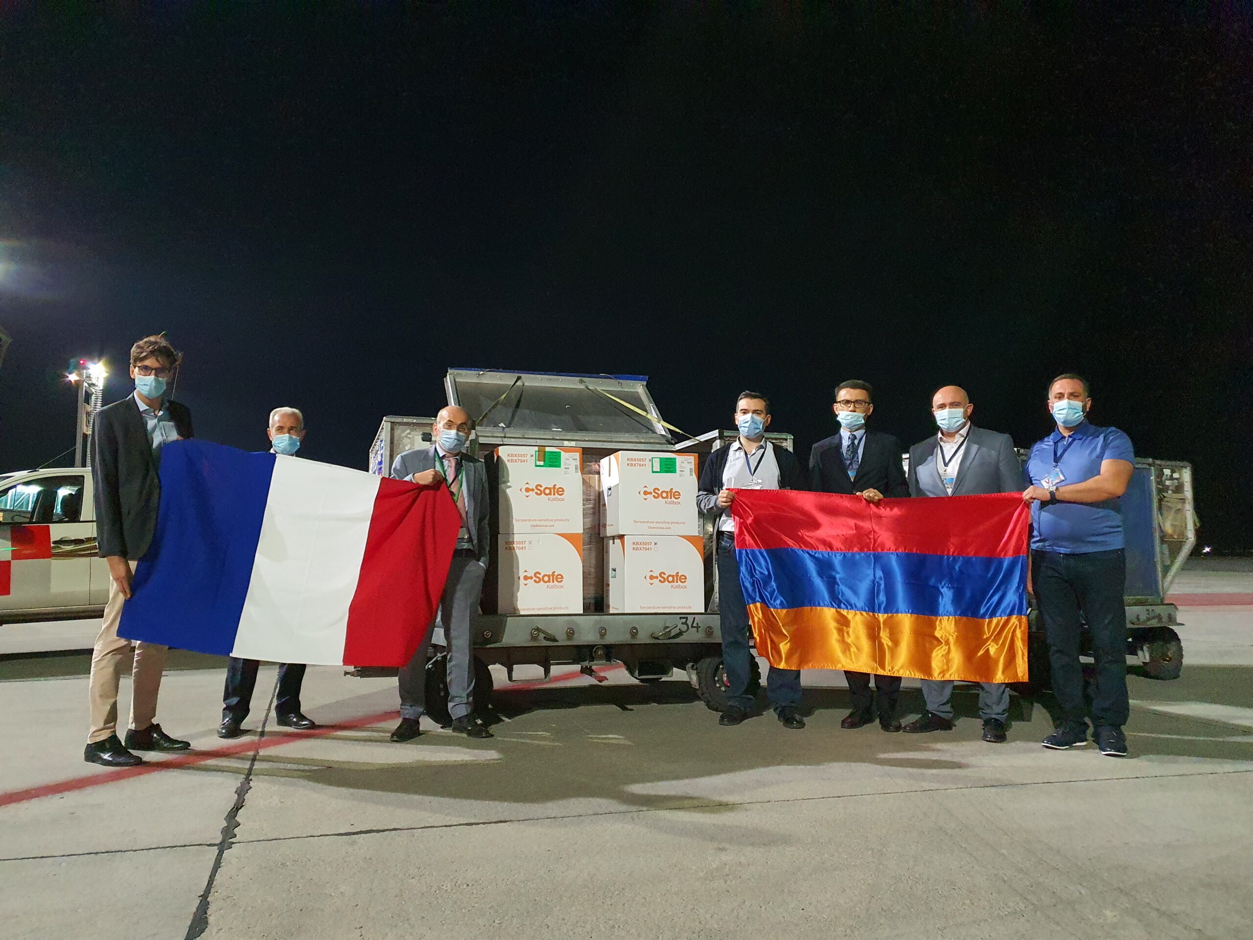 Ֆրանսիան Հայաստանին նվիրել է 25 000 դեղաչափ AstraZeneca