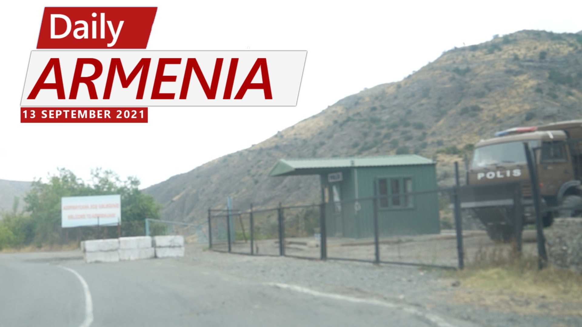 Azerbaijani police set up posts on Syunik highway and demand tolls from Iranian truckers