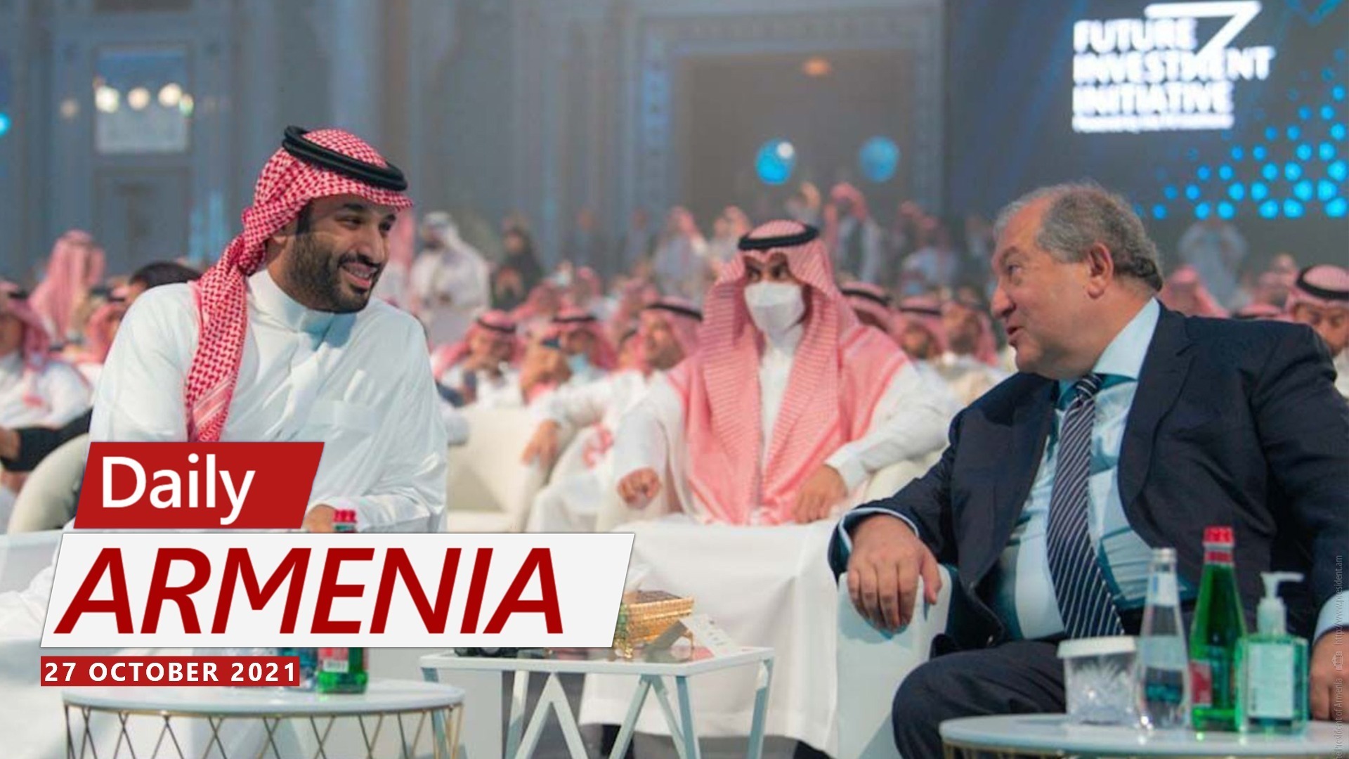 Armenian president meets Saudi crown prince in historic visit
