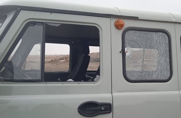 Ադրբեջանցիները կրակել են ՊԲ սանիտարական մեքենայի ուղղությամբ