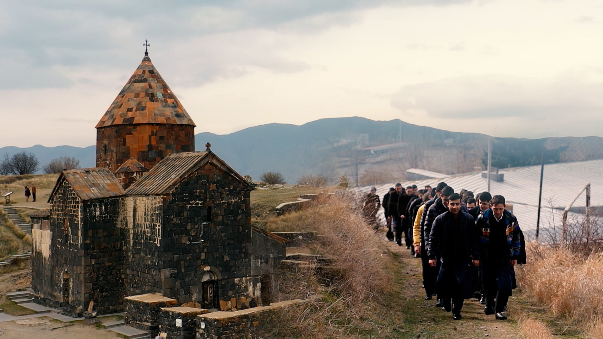 Young men training to be Armenian priests